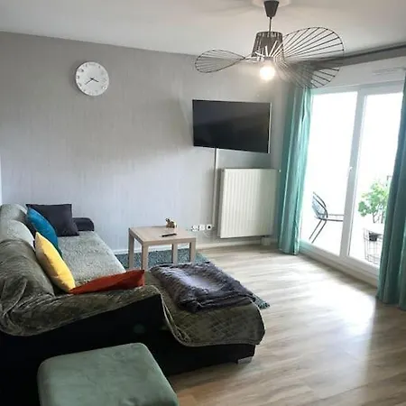 Superbe En Centre-ville Balcon Parking Appartement *